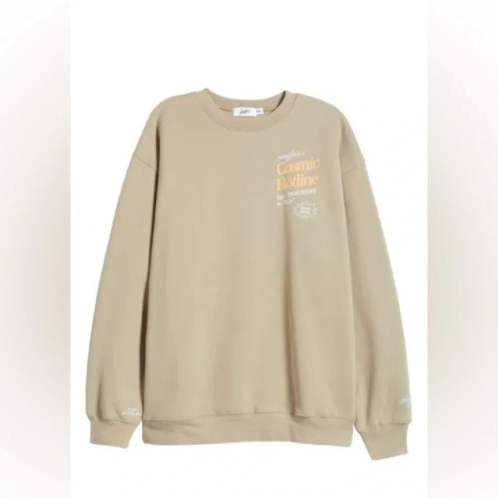 THE MAYFAIR GROUP
Cosmic Hotline Crewneck Sweatshirt In Brown - Picture 1 of 4
